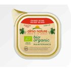 Almo Nature Bio Organic Maintenance con Manzo per gatto 19 x 85 g