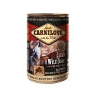 Carnilove Agneau et Sanglier sauvage chien 6x400 g - La Compagnie des Animaux