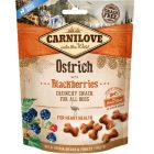 Carnilove Crunchy Snack Autruche & Mûres chien - La Compagnie des Animaux