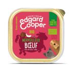 Edgard & Cooper Barquette Bœuf Bio pour chien 17 x 100 g- La Compagnie des Animaux