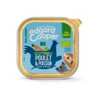 Edgard & Cooper Barquette Poulet & Poisson Bio pour chiot 17 x 100 g- La Compagnie des Animaux