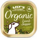 Lily's Kitchen Organic Recette Bio à l'Agneau pour Chien 11 x 150 g- La Compagnie des Animaux