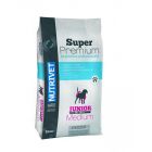 Nutrivet Super Premium Crocchette Cane Medium Junior 26/16 15 kg