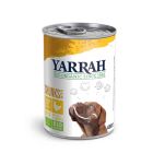 Yarrah Bio Bocconcini di pollo in salsa alle ortiche e pomodoro per cani  12 x 405 g