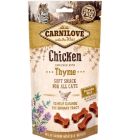 Carnilove Friandises Semi-Humides Poulet & Thym chat - La Compagnie des Animaux