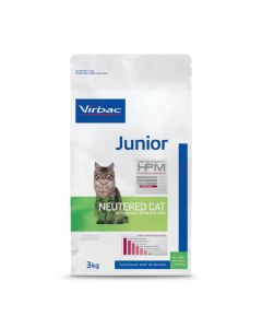 Virbac Veterinary HPM Junior Neutered Cat 3 kg- La Compagnie des Animaux