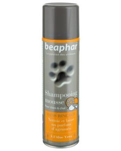 Beaphar Shampoo Schiuma Senza Risciacquo all'aloe vera per cani e gatti 250 ml