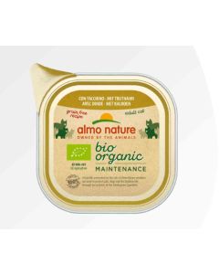 Almo Nature Bio Organic Maintenance con Tacchino per gatto 19 x 85 g