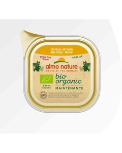 Almo Nature Bio Organic Maintenance con Pollo per gatto 19 x 85 g