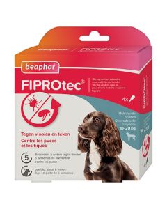 Beaphar Fiprotec Spot-on Cane 10 - 20 kg x4