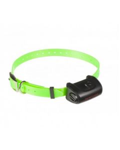 Collier seul Canicom 5 avec sangle vert fluo - La Compagnie des Animaux