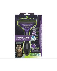 Furminator brosse pour chat poils longs M/L