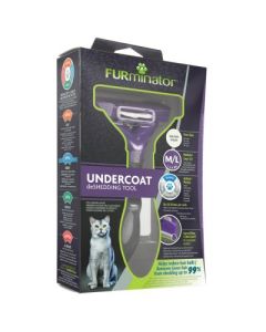 Furminator brosse pour chat poils courts M/L