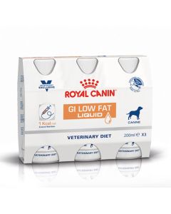 Royal Canin Vet Diet Dog Gastrointestinal Low Fat Liquid 3 x 200 ml