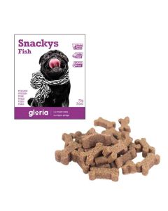 Gloria Snakys friandises au poisson sans gluten pour chien 75 g