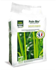 Hami Form Foin Bio spécial rongeurs 20 L - La Compagnie des Animaux