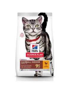 Hill's Science Plan Feline Adult Hairball Indoor al pollo 3 kg