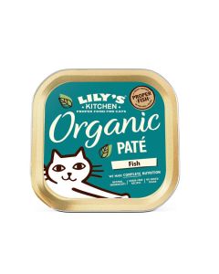 Lily's Kitchen Organic Bio con Pesce per Gatti 19 x 85 g