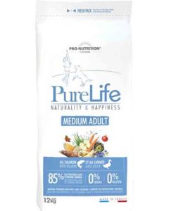 PureLife Croquettes Medium Adult pour chien 12 kg- La Compagnie des Animaux