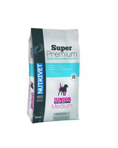 Nutrivet Super Premium Crocchette Cane Medium Junior 26/16 15 kg