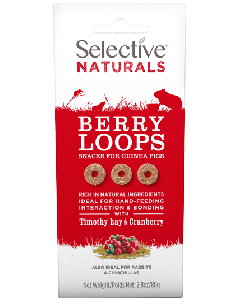 Supreme Snack Selective Naturals Berry Loops 80 g x 4