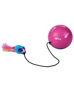 Trixie Ball Motor avec une Corde et Souris pour Chat