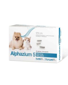 TVM Alphazium 5 chat et chien stressé 30 gélules - La Compagnie des Animaux