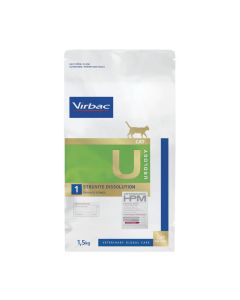 Virbac Veterinary HPM Urologie Struvite Dissolution Chat 1.5 kg- La Compagnie des Animaux