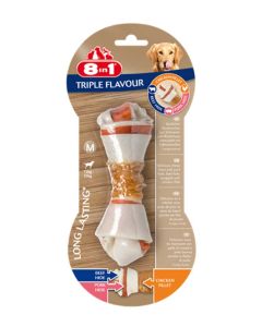 8in1 Triple Flavour Os M pour chien