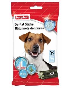 Beaphar Bâtonnets dentaires pour chien <10kg - La Compagnie des Animaux