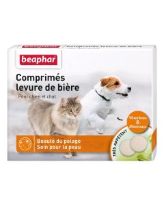 Beaphar Comprimés levure de bière 100 cps - La Compagnie des Animaux