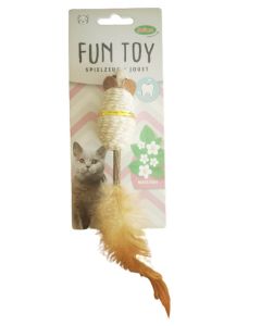 Bubimex Giocattolo Fun Toy Topolino in Matatabi per Gatto