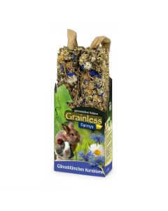 JR Farm Grainless Farmys snack marguerites & centaurée 140 g