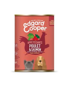 Edgard & Cooper  Pollo & Salmone Cane Senior 6 x 400 g