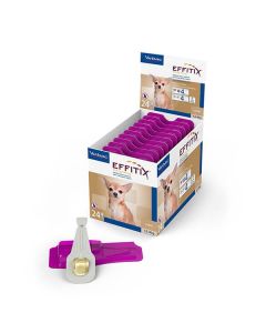 Effitix Spot On Cane molto piccolo (1.5 - 4 kg) 24 pipette