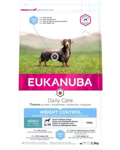 Eukanuba Cane Daily Care Adult Overweight Taglia piccola & media al pollo 2.3 kg