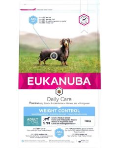 Eukanuba Cane Daily Care Adult Overweight Taglia piccola & media al pollo 12 kg