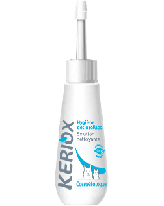 Keriox Solution Nettoyante Oreilles pour chien et chat 100 ml - La Compagnie des Animaux