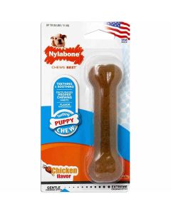 Nylabone Puppy Teething Chew Osso al pollo S