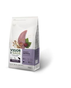 Vigor & Sage  Gatto Senior Astragalo/Tacchino 2 kg